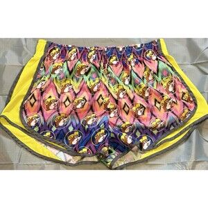 Buc-ees Running Shorts Womens All Over Print Athletic Size Large